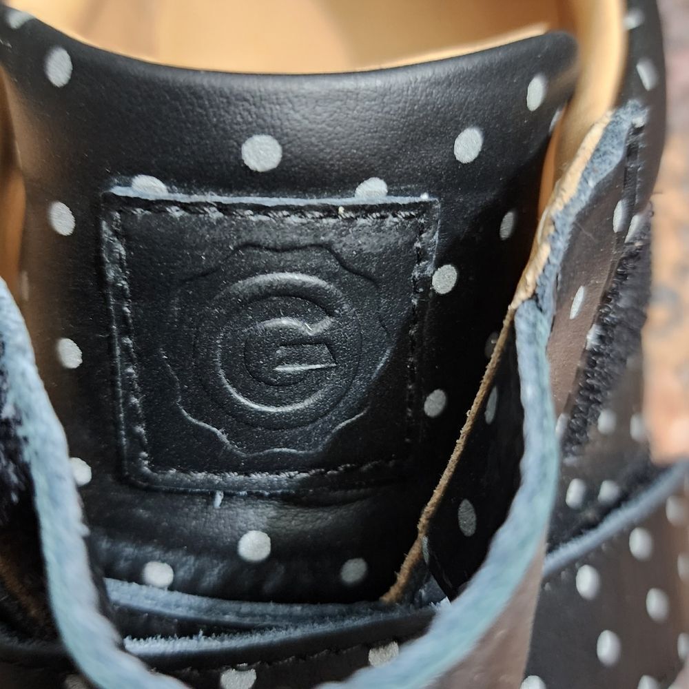 Nick Wooster x GREATS Men's Sz. 7 The Royale Nero Polka Dot Sneaker - Picture 10 of 16
